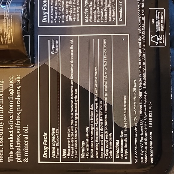 Perricone MD Cold Plasma Plus+ Neck & Chest Broad Spectrum SPF 25 - Picture 5 of 6